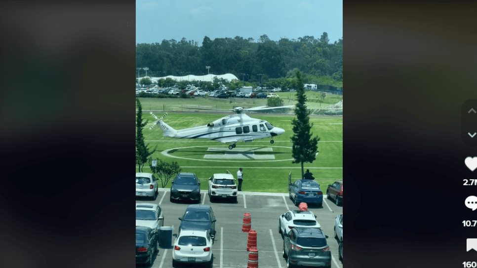 Estudiante del Tec de Monterrey, llega a clases en helicóptero y se vuelve viral