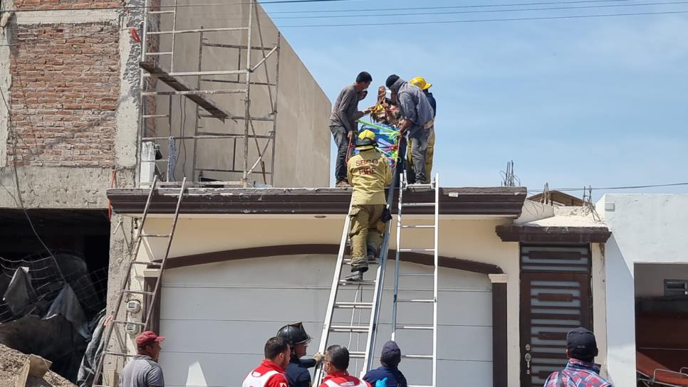 Se electrocuta albañil en una obra de Villas del Real en Culiacán