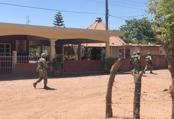 Atacan a balazos a militares en Lo Clemente de El Salado, Culiacán