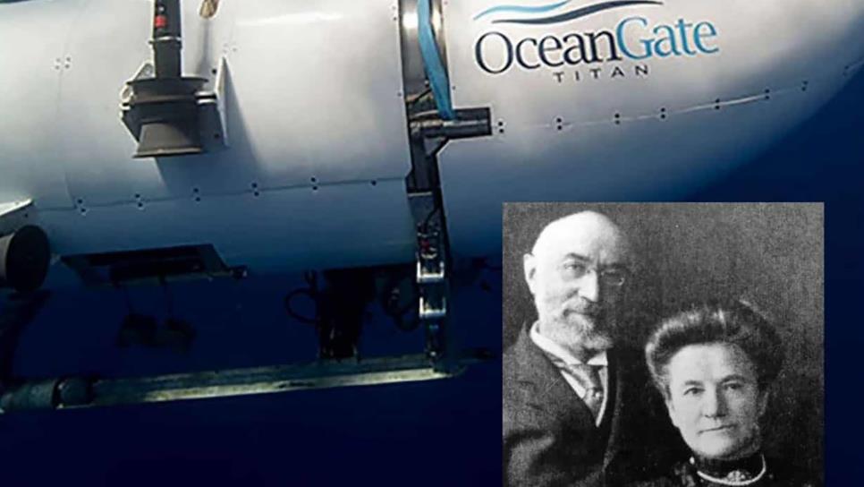 Esposa de piloto del submarino Titán es tataranieta de pareja muerta en el Titanic