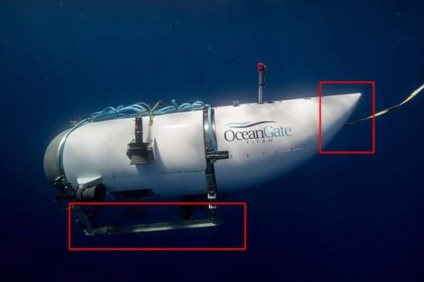 «El Titán» implosionó; no hay rastro de los tripulantes del submarino que bajó a explorar el Titanic