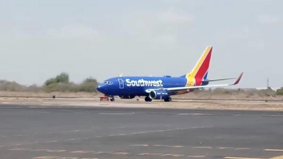 Por falla mecánica, avión aterriza de emergencia en Aeropuerto de Culiacán: iba a Canadá