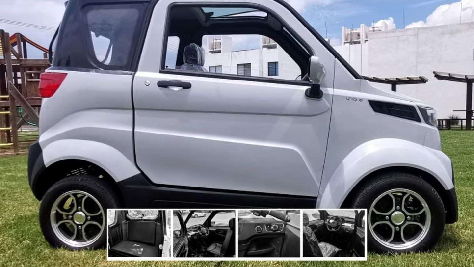 X4E: así es el interior del mini auto eléctrico hecho en México | VIDEO