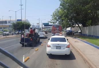 Con inspectores, Alianza de camiones vigila que se haga el uso correcto del carril preferencial en Mazatlán