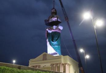 San Judas Tadeo ya vigila todo Badiraguato desde el mirador