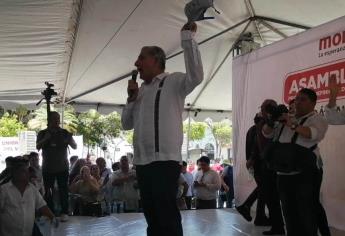 Cuarta Transformación seguirá por mucho tiempo: Adán Augusto en asamblea informativa de Mazatlán