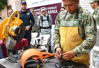 Arranca campaña de canje de armas de fuego 2023 en tres municipios, Ahome es donde más se canjean