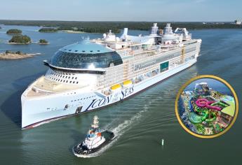 Icon of the Seas, el crucero más grande del mundo ya está listo para surcar los mares | VIDEO