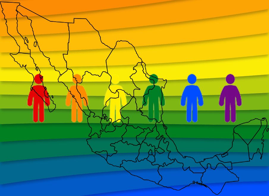 En estos estados de México hay más población LGBTI+