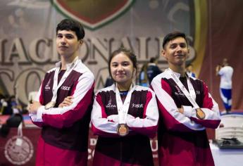 Suma Taekwondo tres medallas de bronce en Juegos Nacionales Conade