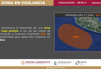 El Sistema Meteorológico Nacional vigila la posible formación de un nuevo ciclón