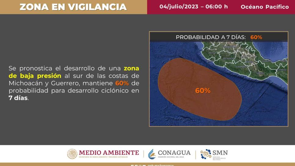 El Sistema Meteorológico Nacional vigila la posible formación de un nuevo ciclón