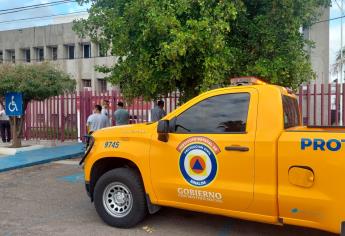 Corto circuito provoca conato de incendio en oficinas del Bienestar en Culiacán