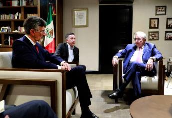 Francia invertirá en proyectos en Sinaloa, anuncia Rocha Moya