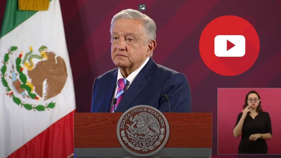 Le tumban La Mañanera a AMLO por poner canción de Bad Bunny