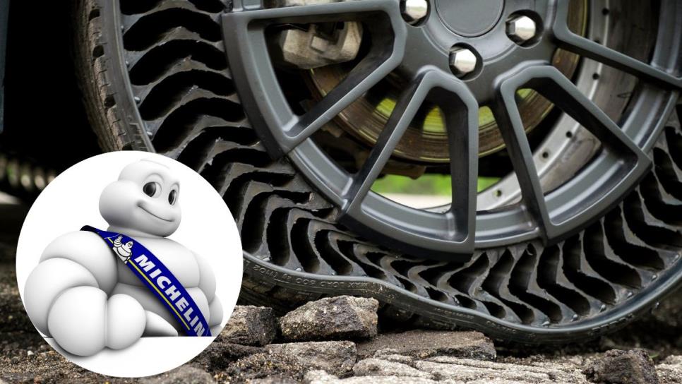 Las llantas sin aire ya son una realidad y son de Michelin, ¿Cómo funcionan?