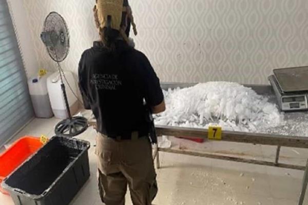 En cateo, aseguran droga sintética y otros utensilios en Punto Oriente