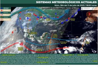 Se pronostican lluvias fuertes la noche de este martes y madrugada del miércoles