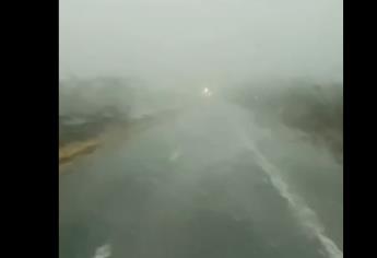 Se reactiva circulación por la autopista Mazatlán-Culiacán tras tormenta