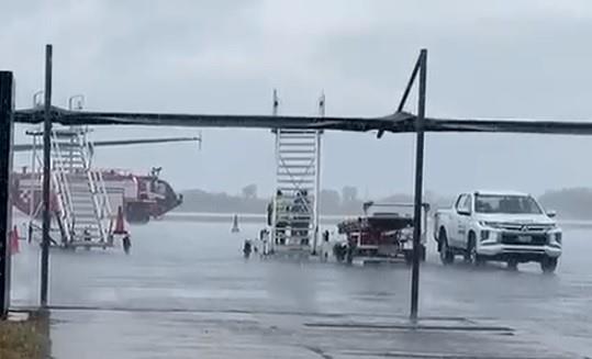 Cierra el aeropuerto de Mazatlán por intensas lluvias