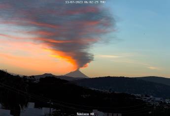 Popocatépetl registra fuerte explosión, cae ceniza en 3 alcaldías de la CDMX | VIDEO