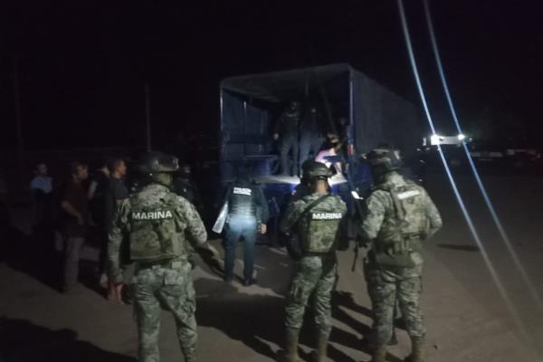 Así fue como la Marina encontró a los 39 hombres privados de la libertad en Angostura