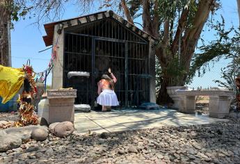 «Se quema» capilla de la Santa Muerte en Los Mochis