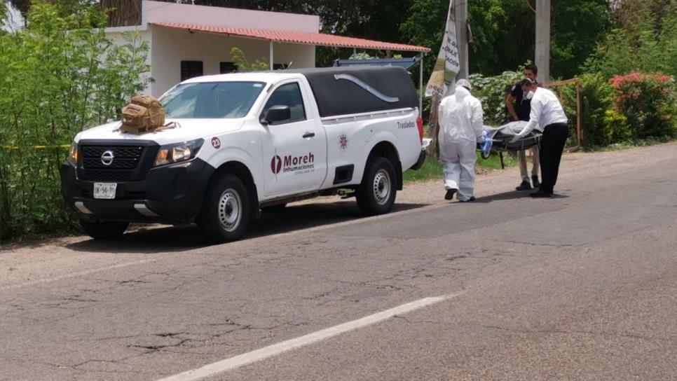 Hallan a hombre sin vida cerca de los hornos de pan de El Pochotal, El Fuerte