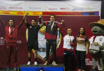Sinaloense Jaime Rodríguez gana su segundo oro en Atletismo CONADE