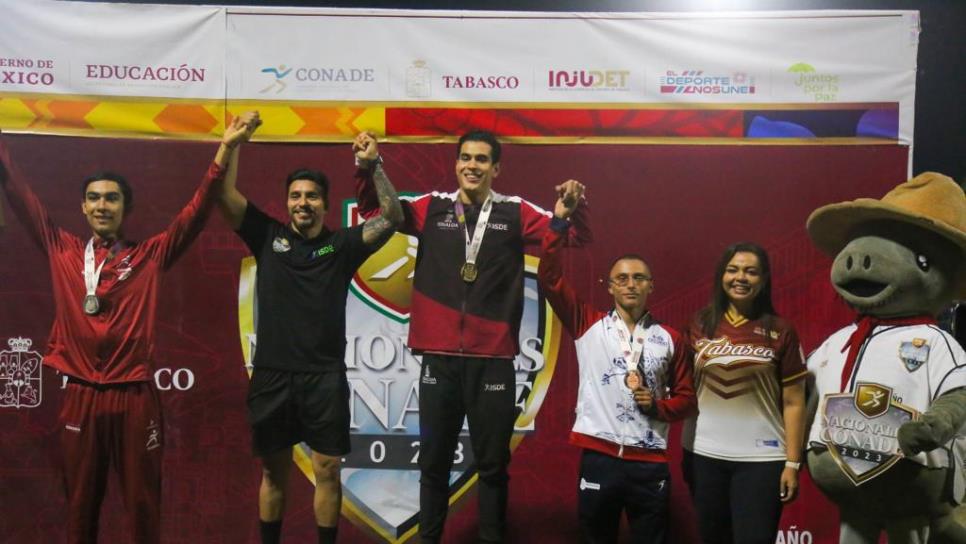 Sinaloense Jaime Rodríguez gana su segundo oro en Atletismo CONADE Sinaloense Jaime Rodríguez gana su segundo oro en Atletismo CONADE