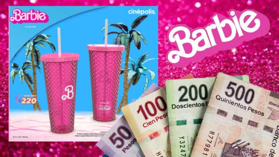 Barbie: vasos y palomeras hasta en mil pesos por reventas en internet