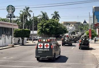 Llegan 600 elementos del Ejército a Culiacán como apoyo a la seguridad de la ciudad