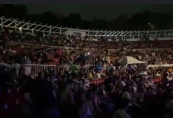 Tormenta pospone concierto de Sin Bandera en Culiacán