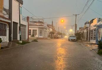Fuerte tormenta eléctrica sorprende a Mazatlán la tarde-noche de este sábado