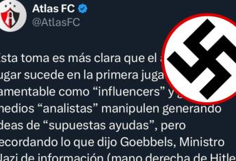 Cuenta oficial del Atlas cita a un general Nazi en su cuenta de Twitter