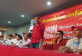 Gerardo Fernández Noroña llama a «corcholatas» a transparentar recursos de precampañas