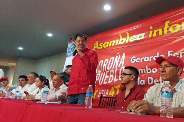 Gerardo Fernández Noroña llama a «corcholatas» a transparentar recursos de precampañas