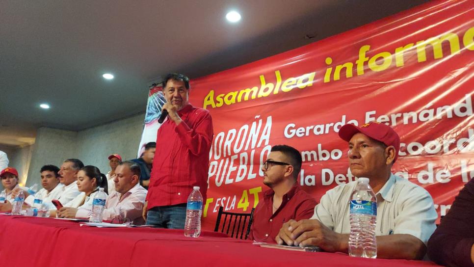 Gerardo Fernández Noroña llama a «corcholatas» a transparentar recursos de precampañas