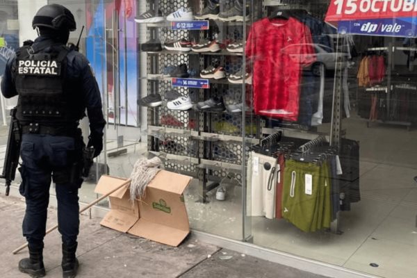Detienen al presunto responsable de vandalizar y robar negocios en Culiacán
