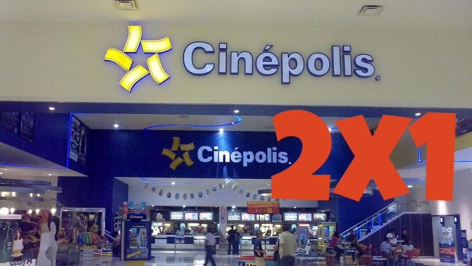 Nuevo código para tener boletos 2x1 en Cinépolis cualquier día del año