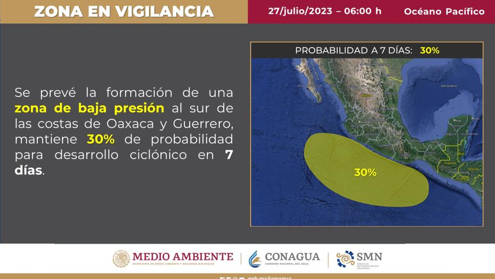 Aumenta la probabilidad de que un nuevo ciclón tropical se forme en México