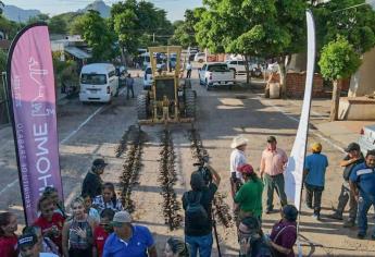 Ponen en marcha pavimentación de la calle Guillermo Prieto, en San Miguel Zapotitlán