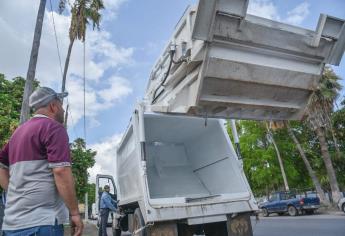 Nuevos camiones recolectores de basura reforzarán rutas el fin de semana en Ahome