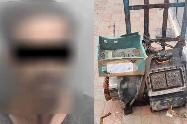 Detienen a dos hombres en el centro de Culiacán; intentaban robarse un compresor en un «diablito»