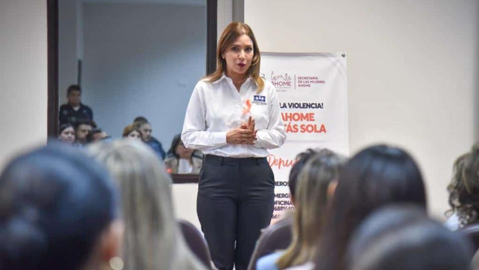 Gobierno de Ahome trabaja para erradicar la violencia contra las mujeres.