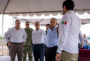 AMLO se va contento de Sinaloa porque las presas estarán listas en diciembre: Gobernador 