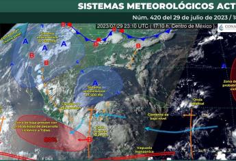 Monzón mexicano dejará lluvias este fin de semana en Sinaloa