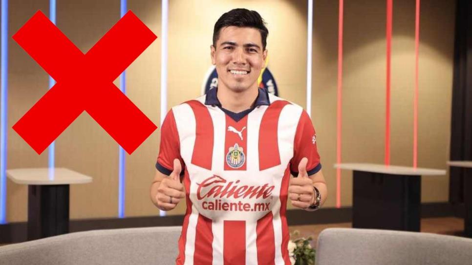 Le llueven críticas al sinaloense Erick Gutiérrez con Chivas