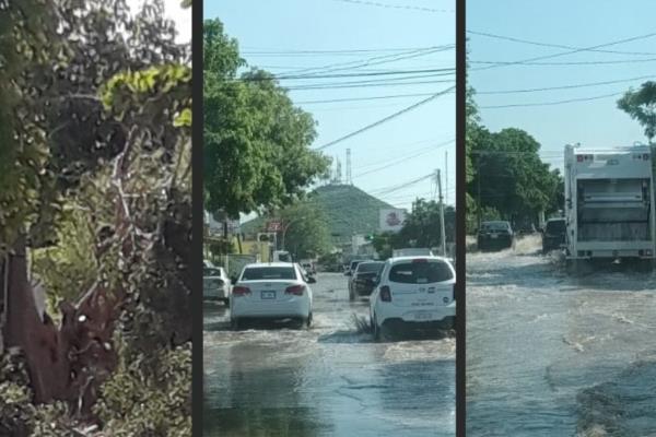 Tras lluvias y vientos, permanecen sin luz comunidades y colonias en Ahome