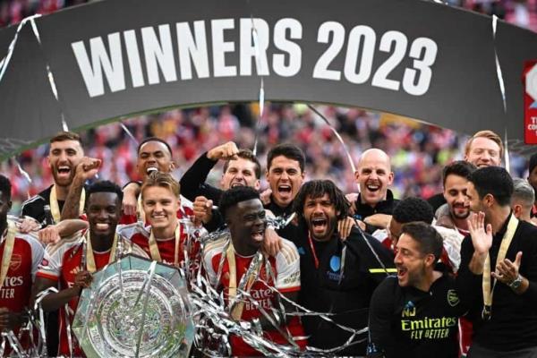 Arsenal gana la Community Shield derrotando al Manchester City